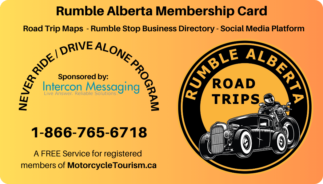 Rumble Alberta Membership Card