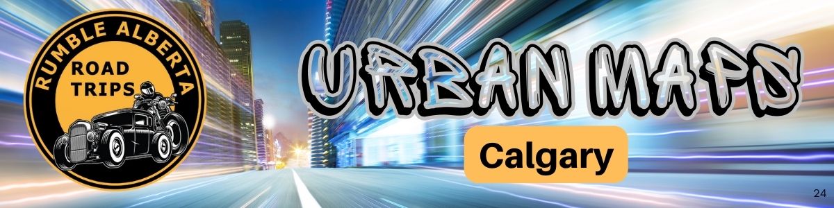 Rumble Alberta Urban Maps - Calgary