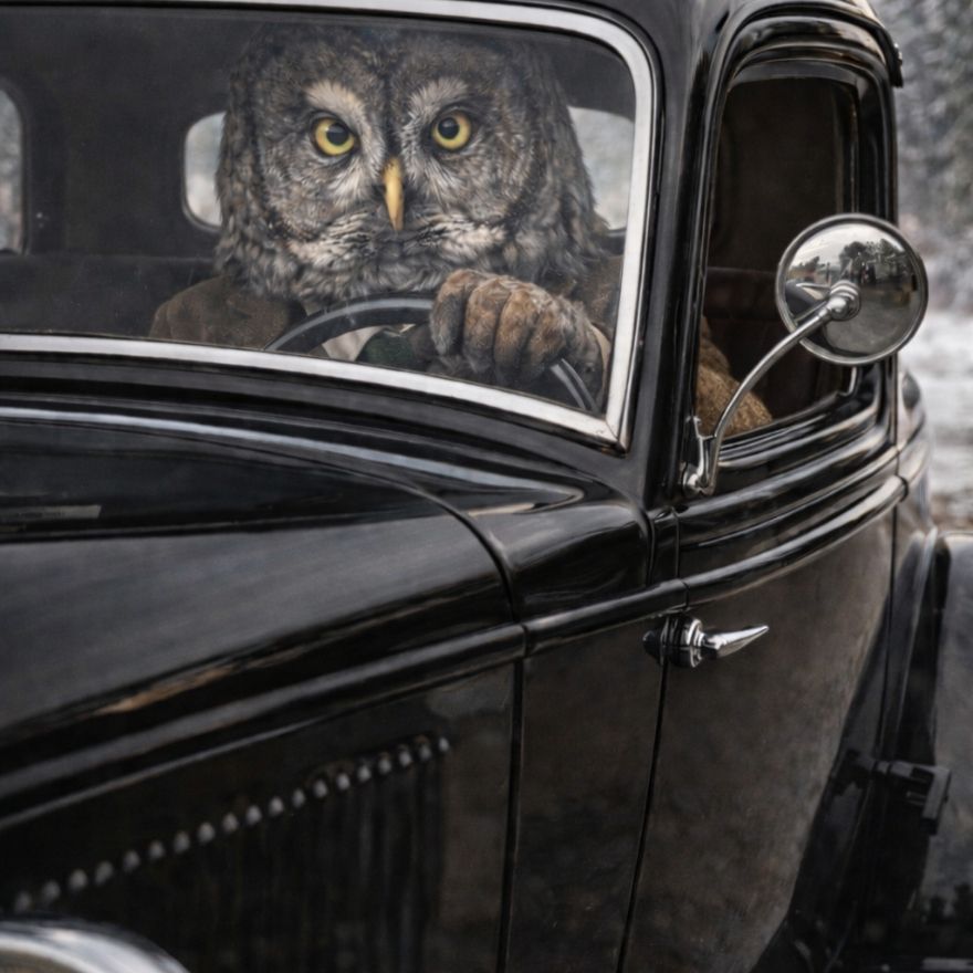 Professor Gray - the Great Gray Owl