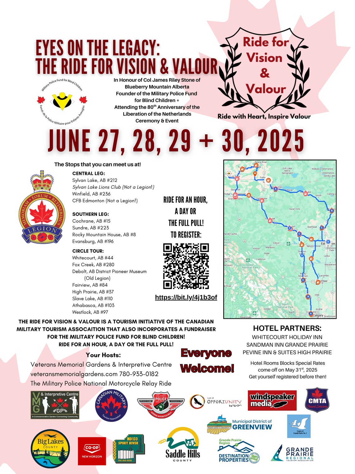 Ride for Vision & Valour