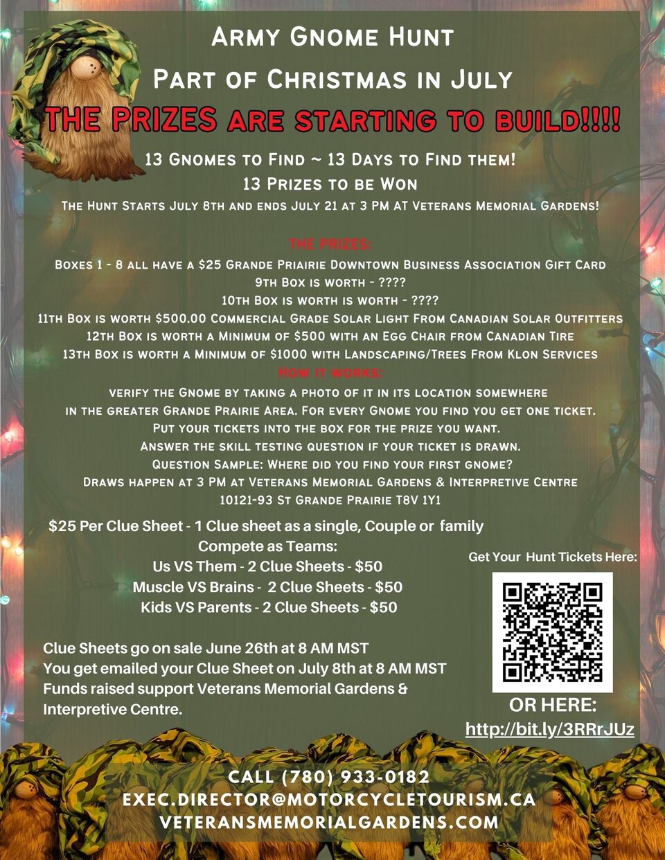 ATTENTION GP Business Owners:  Our popular GNOME HUNT is BACK !  We kindly invite your sponsorship.