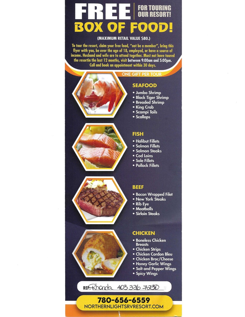 Something new we have added to Northern Lights RV Resort and a copy of the brochure for those of you looking for more information.